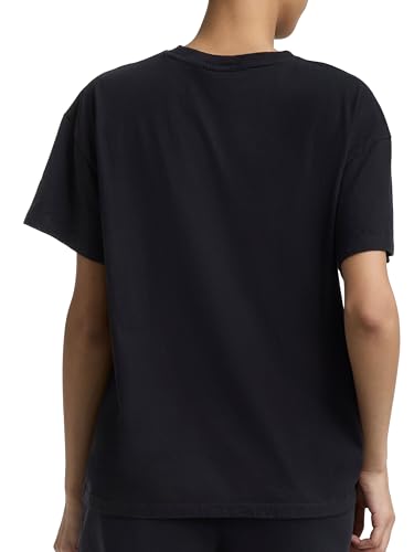 Image of Champion Women's Classic Short Sleeve Graphic T-Shirt, Loose Fit, Script Logo