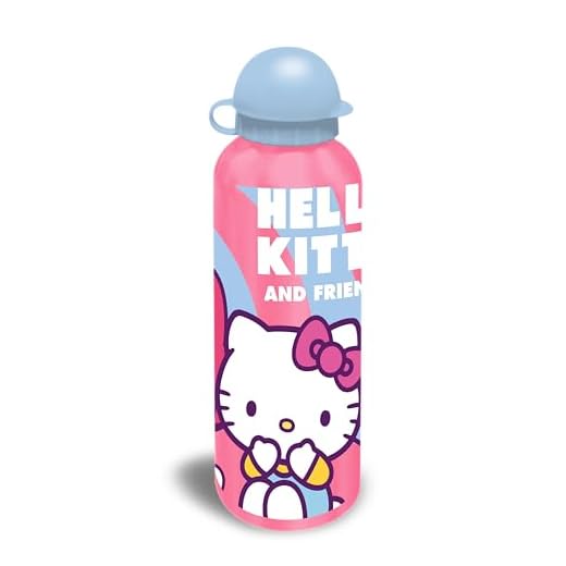Kids Licensing - Botella de Aluminio Hello Kitty & Friends 500ml