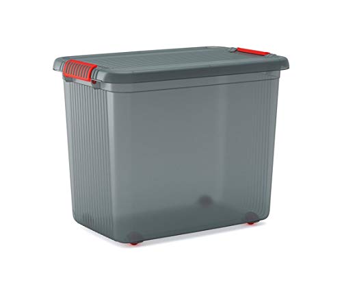 KIS | Malle multifonctions K LATCH BOX XXL, Fumé, LATCH BOX, 59x39x45 cm