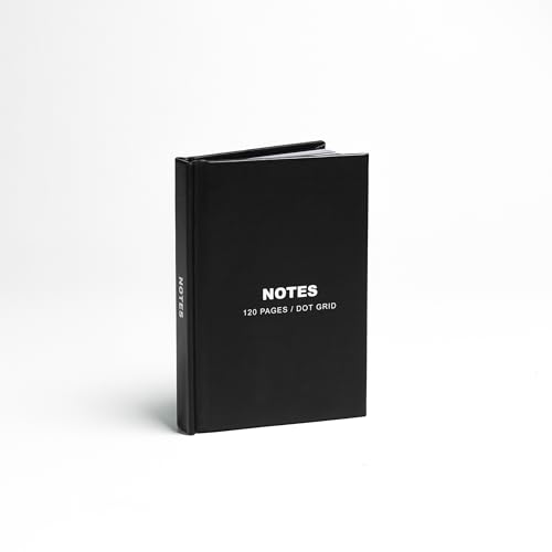 teNeues - Mini Notebook Hardcover - 120 Dot-Grid Pages with Lay Flat Binding, Classic Black: Mini NotebookBlack Mini Notebook: Mini Notebook image 2