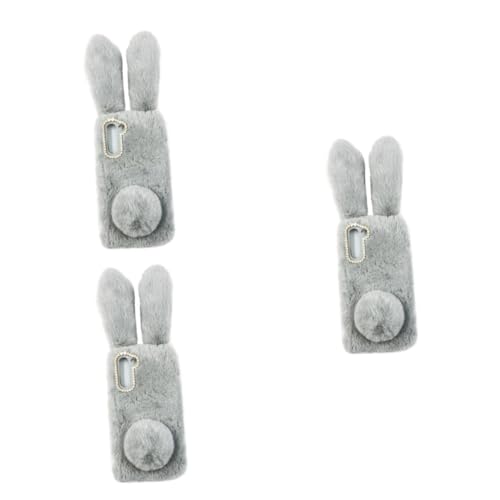 Coque oreille de lapin Galaxy S23 souple et gonflée en silicone protecteur Uonlytech