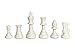 US Chess Federation's Triple Weighted Tournament Staunton Plastic Chess Pieces - 3.75