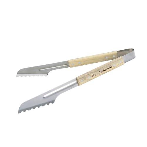 Barbecook pinze per BBQ, pinze per Barbecue Pinze di Lusso, Acciaio Inox/Palla, 40 cm
