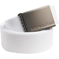 URBAN CLASSICS, Cinturón Canvas Unisex, Cinturón para Hombre y