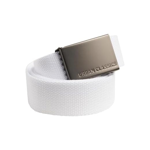 Urban Classics Gürtel Ceinture, Blanc (White), Fabricant: Taille Unique Homme