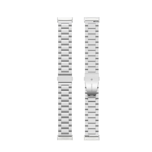 Image of YODI Watch Band Compatible with Fitbit Versa 4 / Fit bit Versa 3 / Fitbit Sense /Sense 2 Band, Soft Replacement Silicone Wristband for Women Flexible Waterproof Sport Watch Strap for Men Large