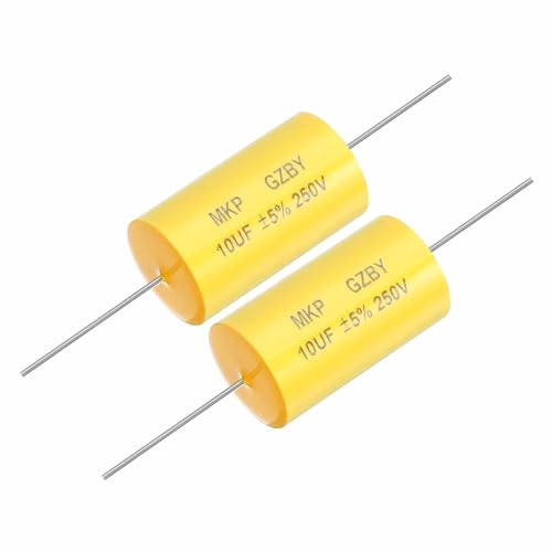 Condensateur à film MKP 10uf axial 250V pour répartiteur de fréquence de haut-parleur haute fidélité