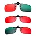 Clip On Green Lens for Kids for Correcting Color Sight Issue Comfortably Color Weakness Blindness Correctives Glasses