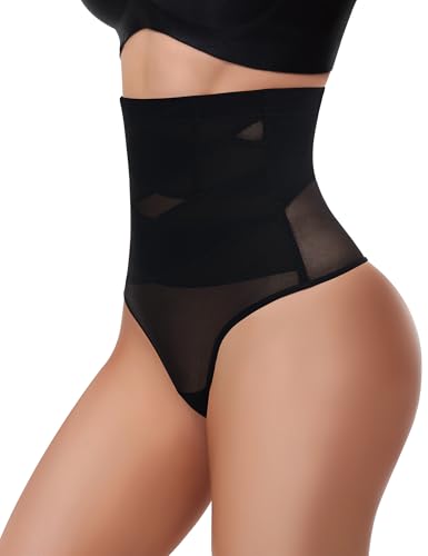 Tummy Control Thong Shapewear for Women Seamless Body Shaper Underwear