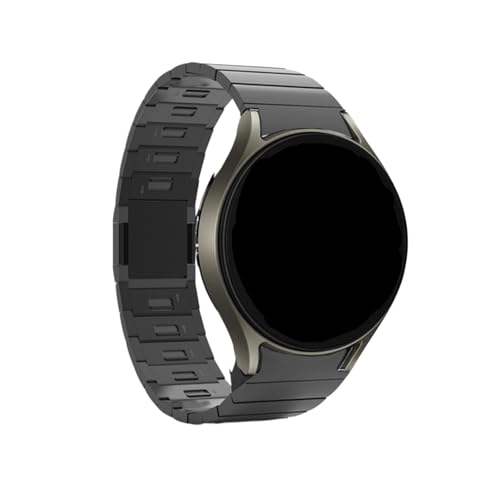 ���Ԍ��X�e�����X�|�o���h�ɓK������Samsung Galaxy Watch FE 7/6/5/4 40MM 44mm 4/6 Classic 42MM 43mm 46MM 47mm(Black,For Watch 5 Series)