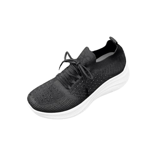 Chaussures de marche pour femme contre les pieds fatigués en tricot léger