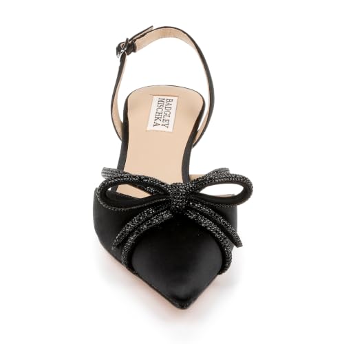 Image of Badgley Mischka Women's Angelina Slingback Kitten Heels