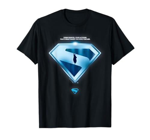 Superman (2025) Your Choices Shield T-Shirt