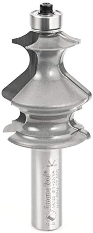 Amana Tool - 54222 Carbide Tipped Classical Architectural Molding 1/8 x 3/32 x 1/4 x 7/16
