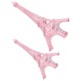 Modelo de metal: fabricado con material de aleación superior, resistente y duradero, para un uso prolongado, adorno de la torre eiffel de escritorio