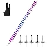joyroom Stylus Pen for iPad, Capacitive Stylus Pen for Kid Student Drawing, Writing, with Palm Rejection Glove, for Apple/iPhone/iPad Pro/Mini/Air/Android/Samsung/Surface (Rainbow)