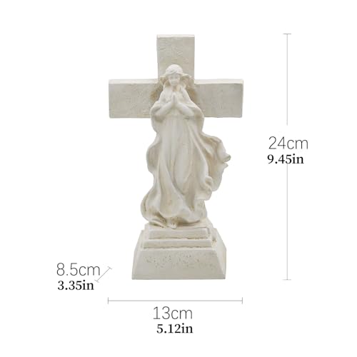 Noël Pâques Anniversaire Illuminés par la Statue Solaire d'Extérieur en Résine - 6