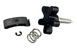 Tolxh #56397-74C Throttle Thumb Tension Screw Kit 56402-83A 56394-74 11155 Includes circlip and spring 1974-2017 models Quality Durable New Replacement Parts For Harley Davidson 1974 - Later