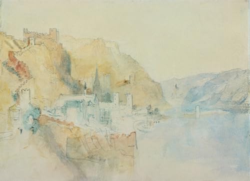 Peinture sur toile Le Rhin de Turner pour une evasion poetique au quotidien 60x90