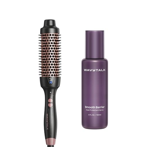 Image of Wavytalk Blowout Express Thermal Brush and Heat protectant Spray for Hair 5 Fl Oz