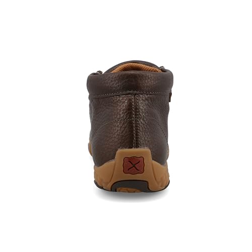 Image of Twisted X Women's Chukka Driving Moc, Moc Toe with CellStretch, Opal Brown, 5.5 M