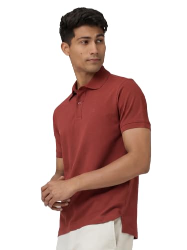 Image of XYXX Men's Nova 100% Combed Cotton Regular Fit Polo T-Shirt
