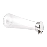 Zerodis Jarra Acrílica de 1400 Ml con Tapa, Jarra Transparente para Bebidas, Irrompible para té Helado, Jugo y Agua, Elegante Complemento para el Hogar o Eventos