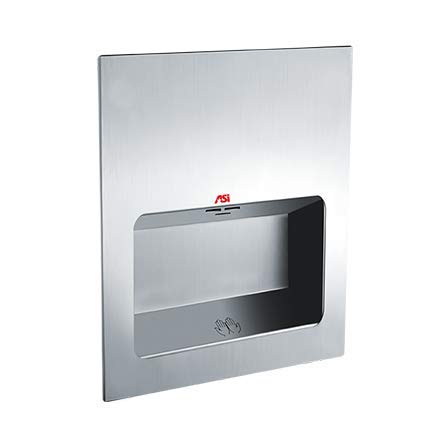 Asi Group ASI ADA Recessed Turbo Tuff Hand Dryer, 120V - 0135-1
