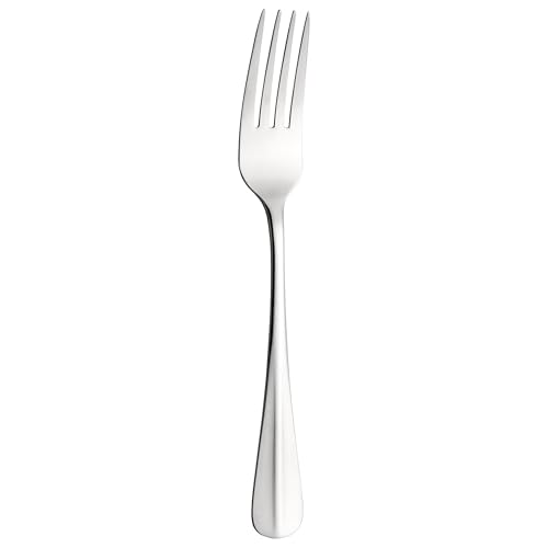 Grunwerg Baguette Tenedores de Postre, Acero Inoxidable 18/0, Juego de 12