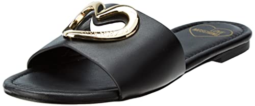 Mule Love Moschino Femme Ja28431g0gia0 l'excellence des finitions et du design italien