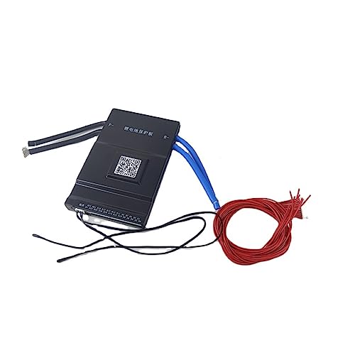 NURII JK BMS Ecualizador de batería Batería Recargable de fosfato de Hierro y Litio for sillas de Ruedas eléctricas 200A 24S Active Balance BMS Batería Protección