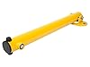 Folding Parking Post, Heavy Duty Steel Lockable Fold Down Driveway Car Security Bollard, Driveway Security Post Barrier with High Security Keys & Fixings (Yellow, Pack of 1) #1