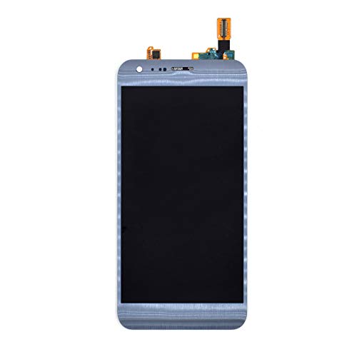 Image of LCD Screen Display with Digitizer Touch Panel Without Bezel Frame Compatible with LG X cam K580(Silver)