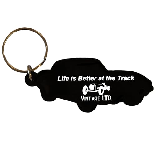 Image of 1963 Corvette Stingray C2 Nassau Blue Keychain Car Enthusiast Gift | Lightweight, Durable Keychain for Keys, Backpacks, Bags & Lanyards