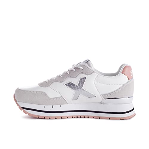 Munich Dash Sky, Zapatillas Mujer, Blanco, 39 EU