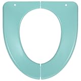 Réutilisable : remplacez les housses de toilette jetables par notre coussin de siège de toilette lavable en plastique, offrant une performance pour vos besoins en voyage et aux toilettes