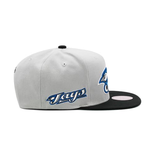 Mitchell & Ness Toronto Blue Jays Snapback Gris/Negro miniatura 2