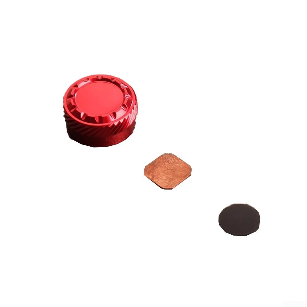 YJDOORPLAY Bouton de frein mécanique en aluminium pour moulinet de pêche Daiwa Tatula série 100 150 200 300 400 - Moulinet de lancer d'appât noir (19 pour TATULA 100 Noir)