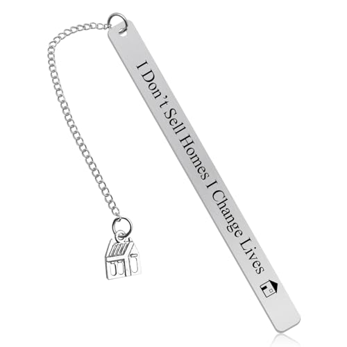 Realtor Gift Bookmark Realtor Graduation Gift Thank You Gifts for Real Estate Agent Salesperson Gifts Bookmark Closing Present Birthday Retirement Present for Realtors