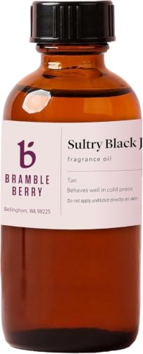 Image of Brambleberry Sultry Black Jasmine Fragrance Oil | Floral Scent for Soap | Black jasmine fragrance oil for soap making, lotion, perfume, candles, bath bombs, body butter, and sultry floral DIY gifts.