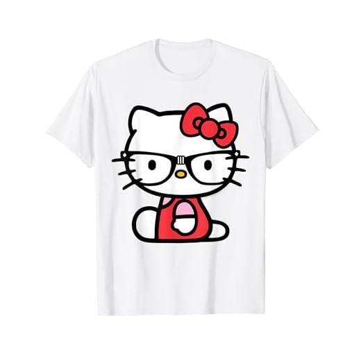 Hello Kitty Nerd Glasses Tee Shirt