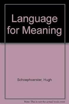 Hardcover Language for Meaning Book