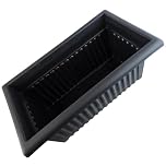 Easy Shopping® Rectangular Sovereign Trough Planter (55cm) Lightweight Indoor Outdoor Strong Plastic Home Garden Flower Plant Pots Elevate Your Garden Style (1)