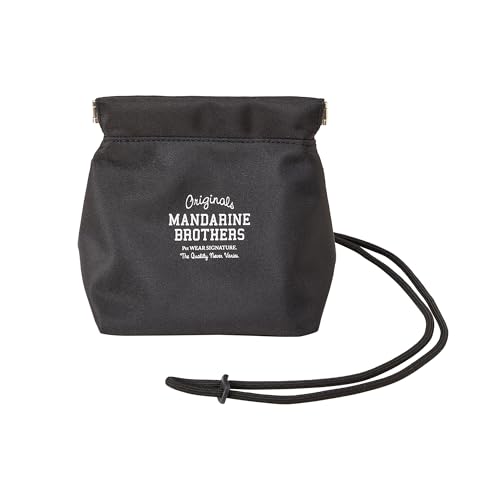 MANDARINE BROTHERS マンダリンブラザーズ MANNER POUCH マナーポーチ うんちポーチ (BLACK)