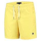  Tommy Hilfiger Medium Drawstring Bañador para Hombre, Delicate Yellow, 14-16 Years para Niños