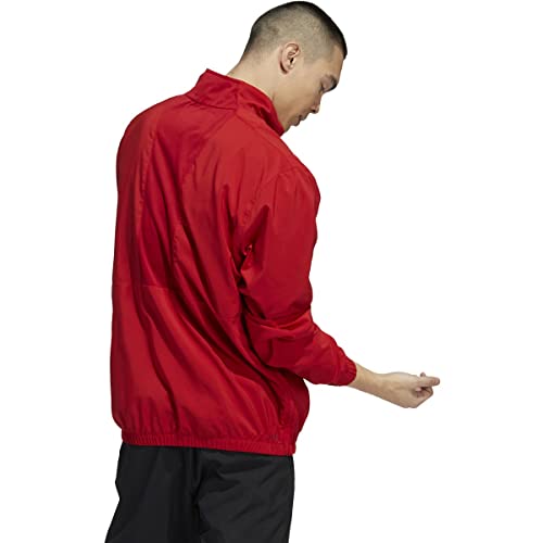 adidas Mens Stadium 1/4 Zip Woven Long Sleeve L2