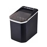 Gelatiera macchina per ghiaccio portatile 22-24 ore 9 cubetti di ghiaccio pronti in 8 minuti con cucchiaio per ghiaccio e cestino, per casa, ufficio, cucina