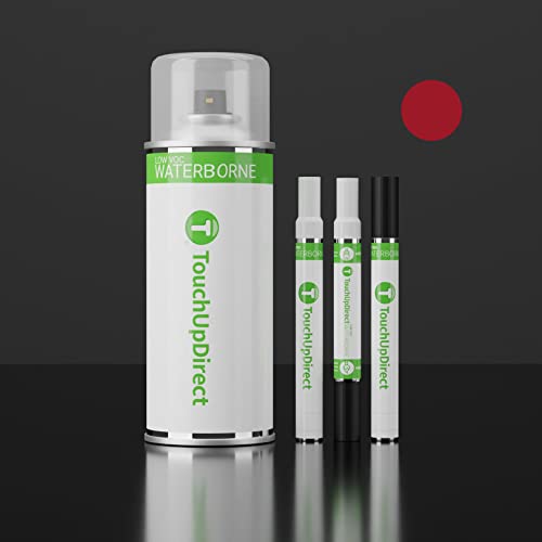 Touchupdirect Ppmr Red Multi-Coat Compatible With Tesla Exact Match Touch Up Paint Brush - Platinum Kit #TOP5
