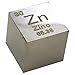 COYOUCO Zinc Cube 99.9% Zn Block 10Mm for Element Collections Lab Experiment Material Hobbies Simple Substance Block Display DIY,Mirror Polished
