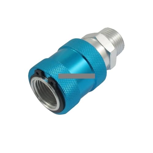 BYLSAGWHT Hand Slide Valve HSV-15 G1/2' Male to Female Port Air Pneumatic Hand Slide Valve